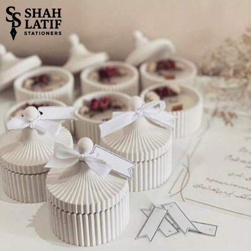 Dome Jar with Lid Silicone Mold – Candle Jar & Gift Box
