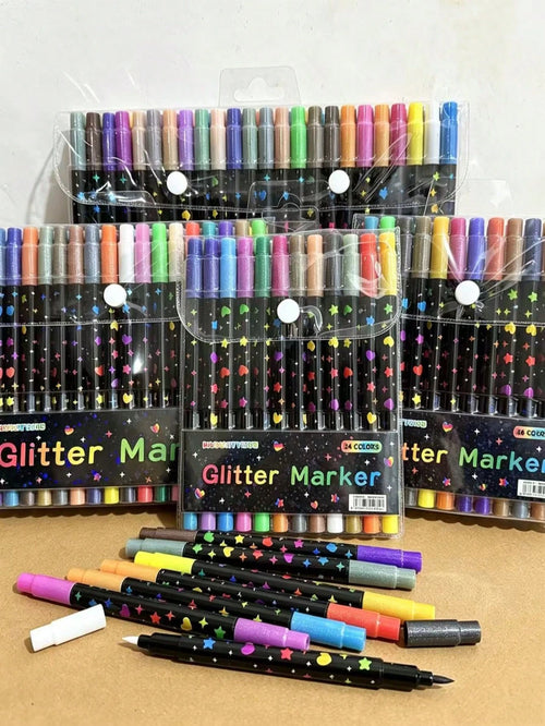 Glitter Markers