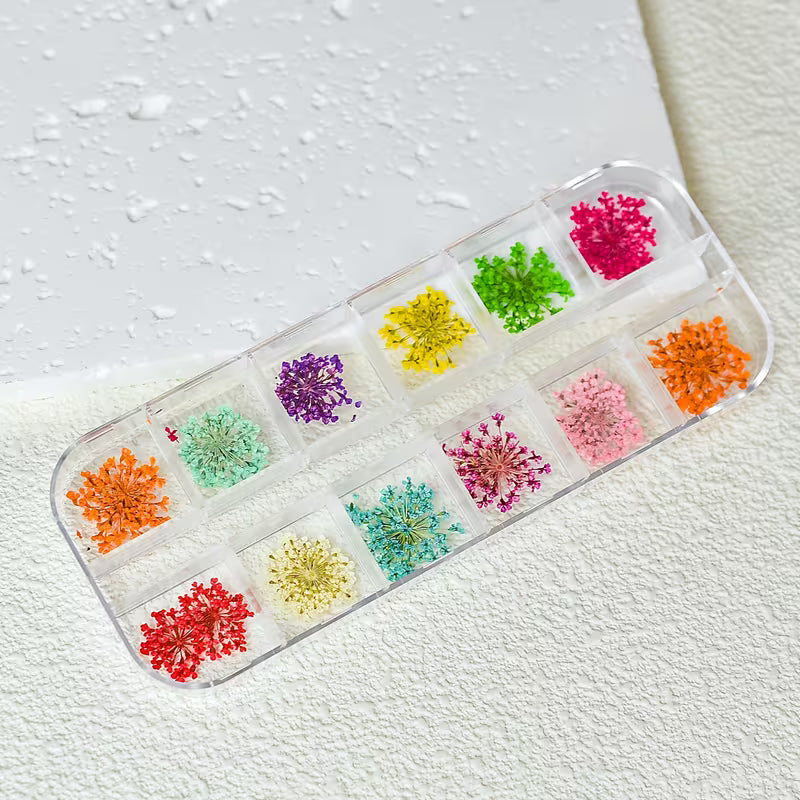 Natural Dried Flowers for DIY Resin Mold Filling Material, Resin Casting Mold, Coaster, Keychain and Coaster DIY Craft Art Project Decoration