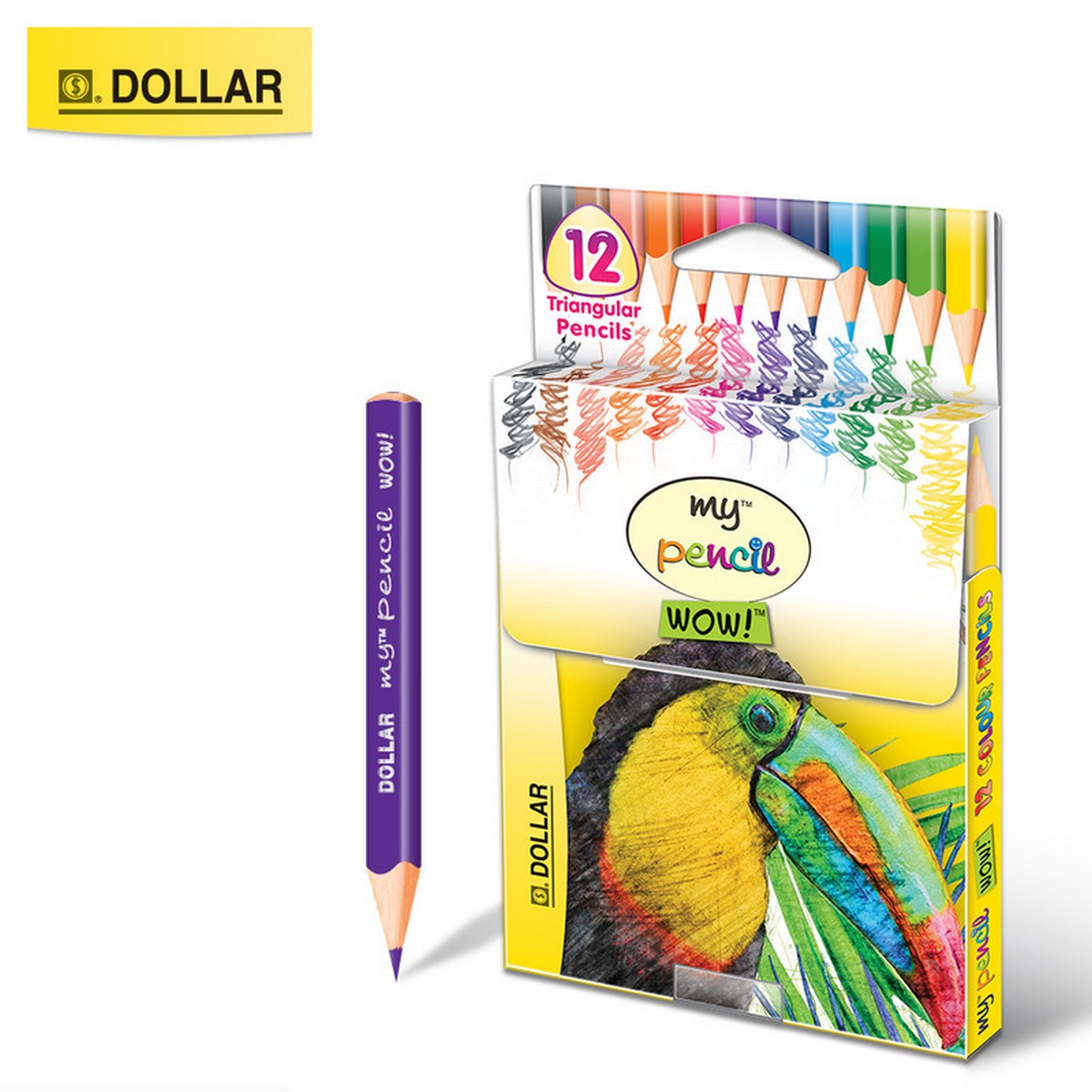 Dollar WOW Half My Color Pencil PTC-14 [PD][Pack]