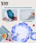 Flower Cloud Coaster Silicone Mold – Scalloped Petal Edge (High Quality)