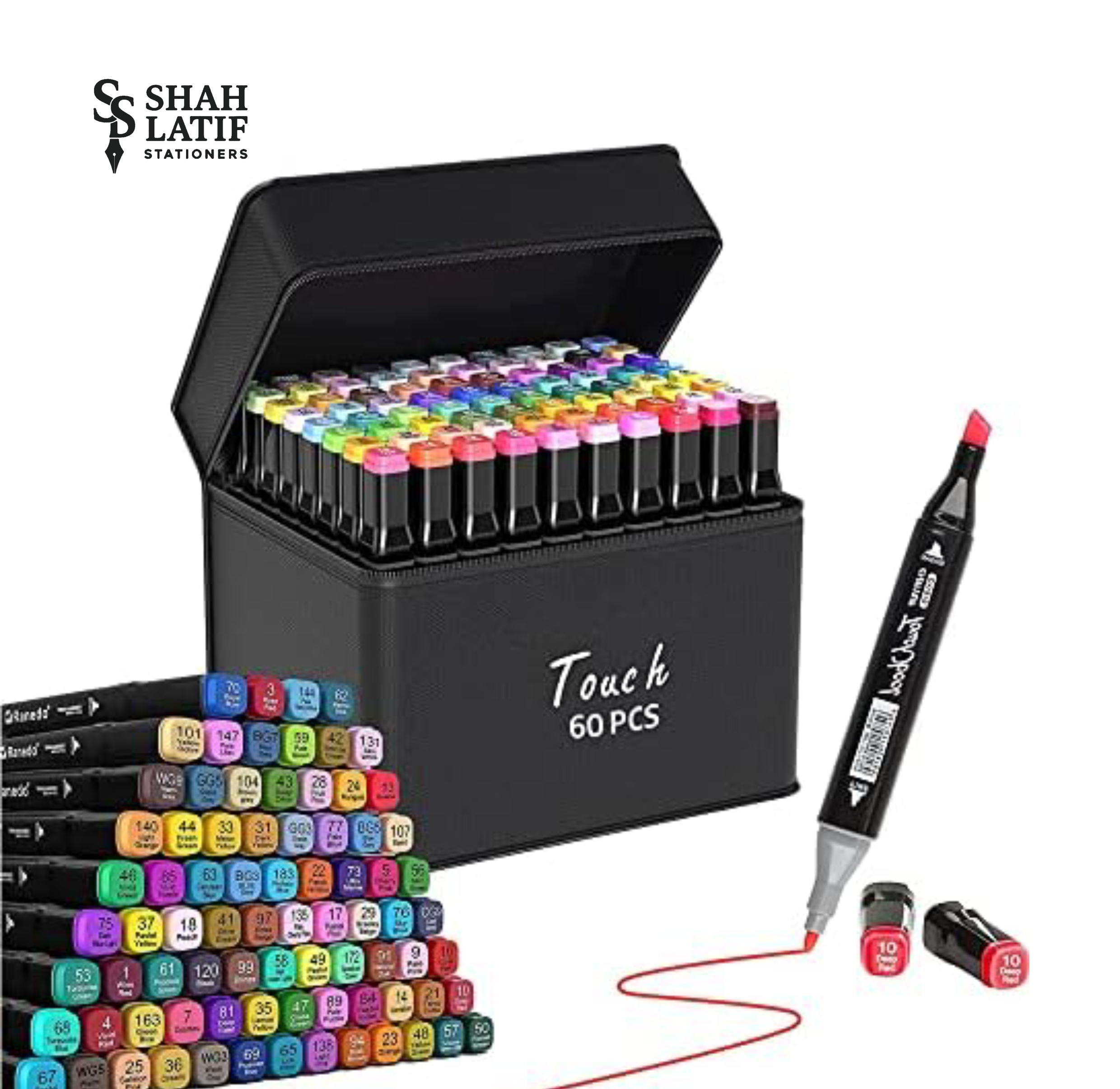 Dual Side Alcoholic Sketch Markers for Coloring Painting Sketching and Drawing