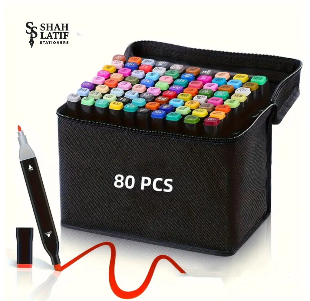 Dual Side Alcoholic Sketch Markers for Coloring Painting Sketching and Drawing