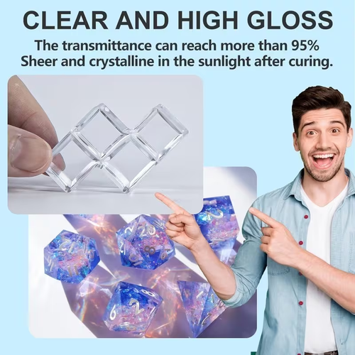 10/15/25/60/100/200g UV Resin Hard Glue Transparent LED DIY Tools UV Resin Crystal Clear Ultraviolet Fast Curing For Jewelry Making, Craft Decoration
