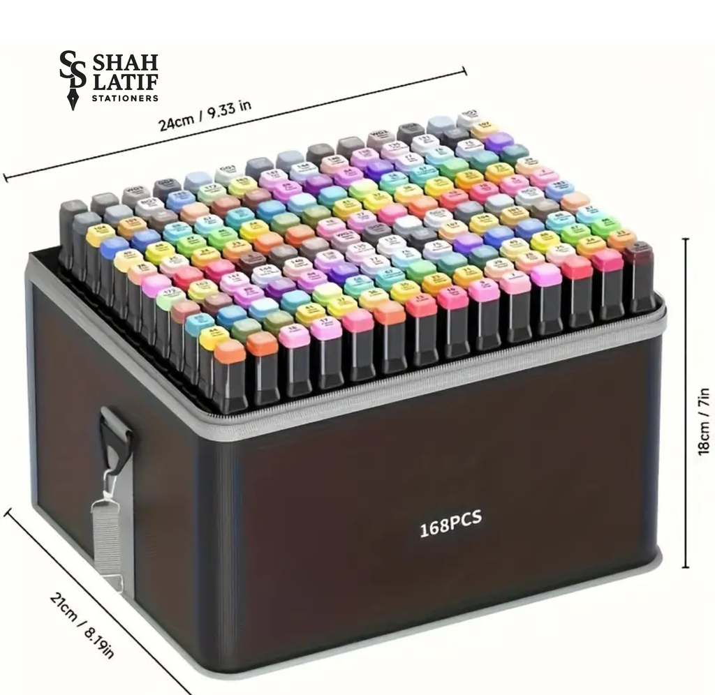 Dual Side Alcoholic Sketch Markers for Coloring Painting Sketching and Drawing