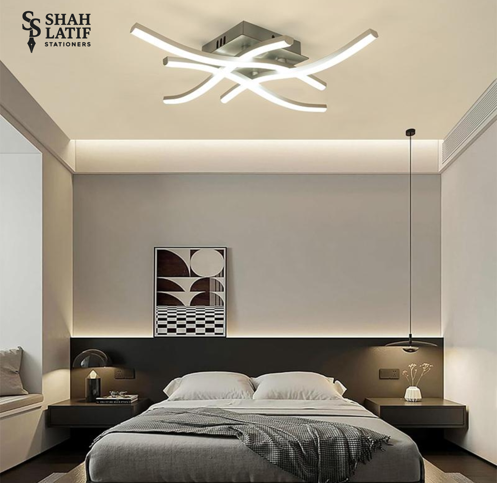 Modern Celling Lamp LED Ring Chandelier Three Colors Modern Ring Chandelier