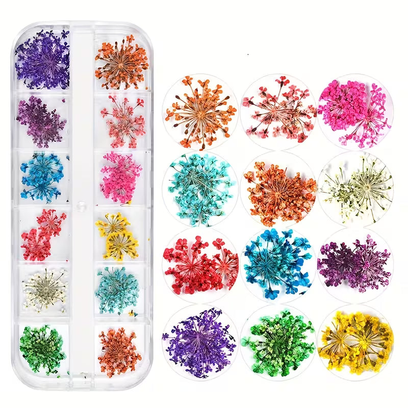 Natural Dried Flowers for DIY Resin Mold Filling Material, Resin Casting Mold, Coaster, Keychain and Coaster DIY Craft Art Project Decoration