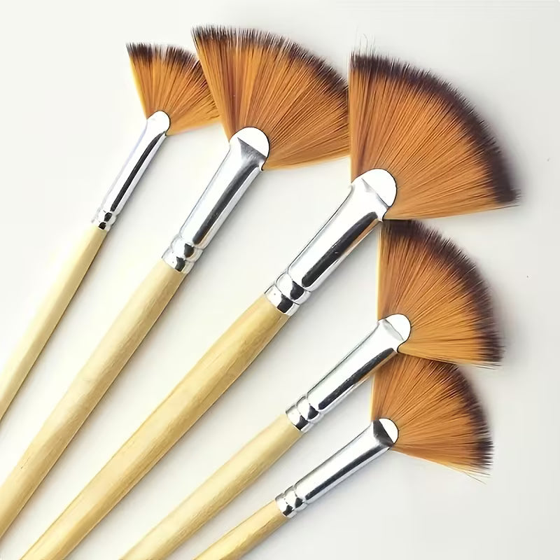 Premium Nylon Paint Brushes Professional Quality | Nail Art Brushes