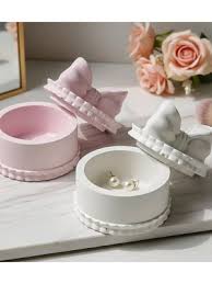 Bow Ribbon Round Box Silicone Mold – Ring & Jewelry Storage Box