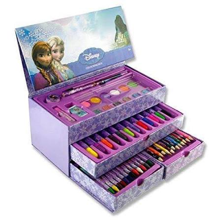 Colouring Kit Kids Art Set Stylish Artists Sketching & Painting Provides Sketch Coloring, Drawing, Painting