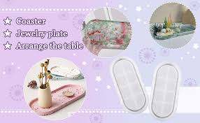 Oval Serving Tray Silicone Mold Set – 2pcs (Large & Small)