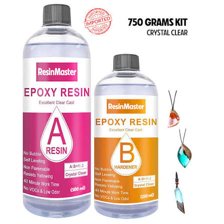 Imported Epoxy Resin Crystal Clear liquid kit