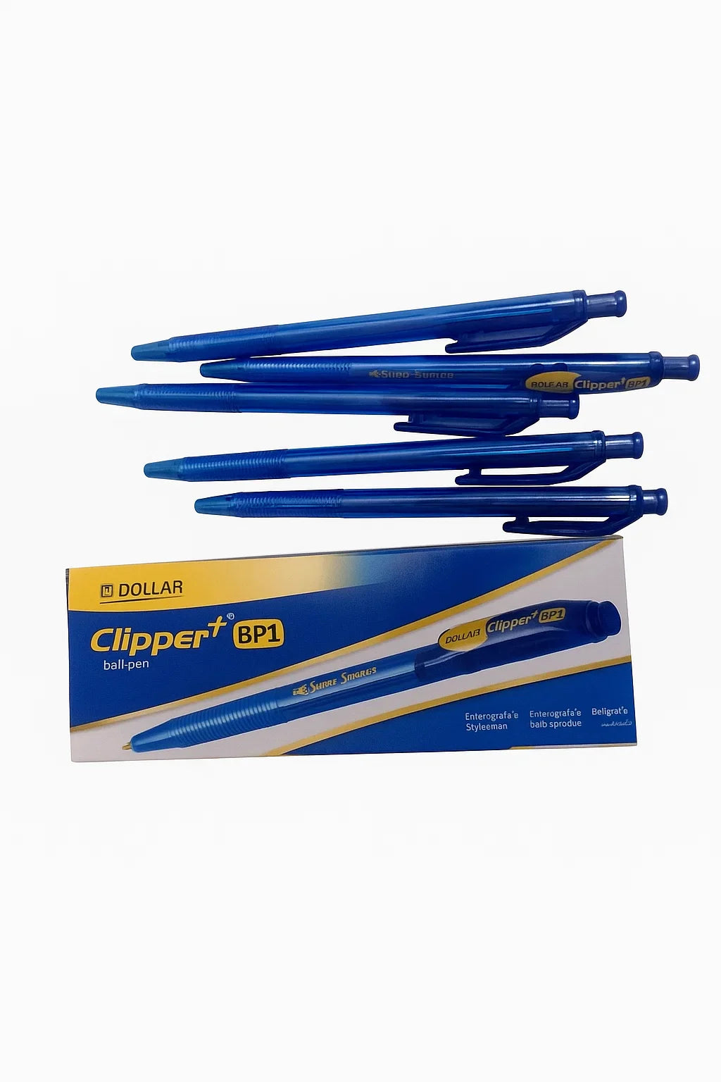 Dollar Clipper Ball Pen Black [RS][1Box]